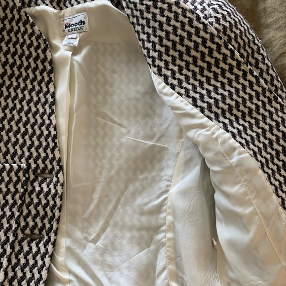 Vintage 80’s cropped button down blazer Sz 2. - Picture 5 of 8